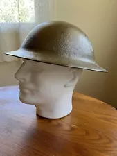 U.S. ARMY M-1917 WORLD WAR 1 REPAINTED HELMET NO LINER