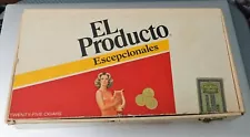 El Producto Escepcionales Twenty Five Cigars Vintage Box EMPTY