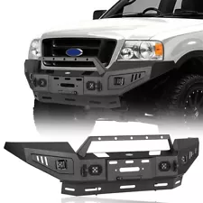 Fit 2004 2005 2006 2007 2008 Ford F-150 Offroad Front Bumper w/ Winch Plate (For: Ford F-150 Heritage)