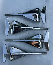 1970’s Pearl Fiberglass Bass Drum Tension Rods & Claws Lot of 4