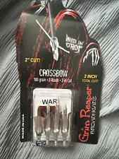 Grim Reaper Broadheads Crossbow 100 Grain 2- Blade 2" #7620