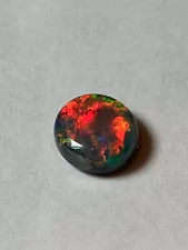 Australian Lightning Ridge Black Opal, 1.71 TCW, Brilliant Brightness Level