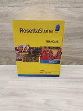 Rosetta Stone French Level 1-5 Totale Version 4 For Mac & PC Francais Sealed