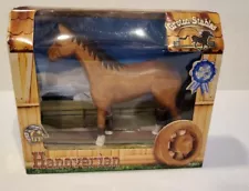 GROTON STABLES Hand Carved Hand Painted Wooden Horse Hanoverian #81052 NIB 2003