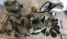 Brown and Sharpe Screw Machine Drilling Attachments Qty 2 With Two Motors 3 Ph