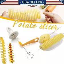 Potato Twister Spiral Cutter Cucumber Slicer Vegetable Spiralizer Kitchen Gadget