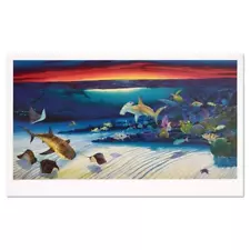 Wyland "Sea Life Below" Signed Limited Edition Ocean Art COA