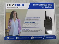 NEW Midland Consumer Radio BR200 16 Channel UHF Business Band - Black