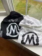 Mambacita Set of Two Hoodies White/Black Size L Preloved