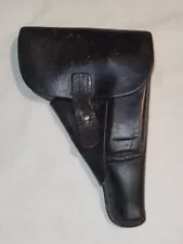 1930s/40s WWII GERMAN WALTHER P38 PISTOL LEATHER HOLSTER-NICE-5 DAY NO RES.