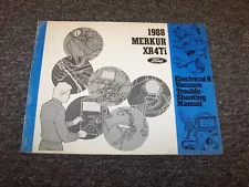 1988 Merkur XR4Ti Hatchback Electrical Wiring & Vacuum Diagram Manual Turbo 2.3L