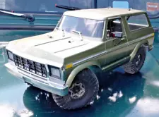 RC Bronco 4X4 Trail Truck SCX10/ TF2 hybrid Project "ESTATE SALE ITEM"