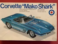 Rare Super Cool 1:20 Corvette "Mako Shark" Entex Industries 9307