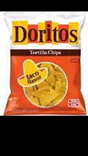 Doritos TACO Flavor Tortilla Chips 9.25oz Bags (Pack of 1) They're Back! Limited