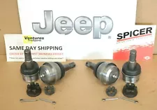 Ball Joint Kit Jeep Wrangler Cherokee Comanche Dana 30 or 44 Both Sides (For: Jeep Comanche)