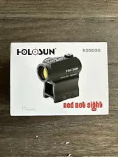 Holosun HS503G-ACSS Micro Red Dot Sight ACSS CQB Reticle - Black