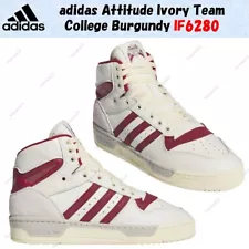 adidas Attitude Ivory Team College Burgundy IF6280 Men's Size