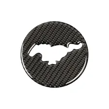 Carbon Fiber For Ford Mustang 2015-2020 Steering Wheel Panel Trim Decor Emblem (For: 2015 Mustang)