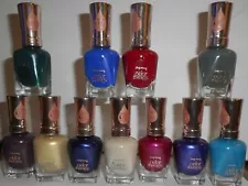 LOTS OF SALLY HANSEN COLOR THERAPY NAIL POLISH RANDOM ASSTD NO REPEATS 0.5OZ EA