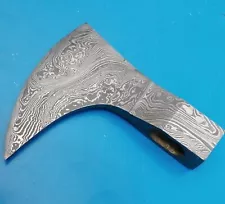 CUSTOM HANDMADE TOMAHAWK DAMASCUS STEEL AXE HEAD.