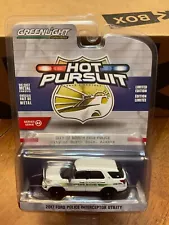 Greenlight Hot Pursuit 2017 Ford Utility Interceptor North Pole Alaska Police