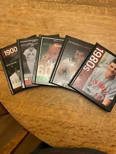 ESPN SportsCentury 5 books Ruth Williams DiMaggio Russell Ali Rose