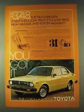 1979 Toyota Corolla 2-Door Ad - True Bargain