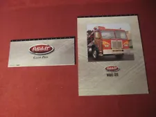 1999 Peterbilt Rig Semi Truck Sales sheet & Brochure Booklet Catalog