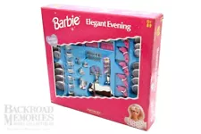 Vtg (1997) Barbie "Elegant Evening" Porcelain Dinner Set (Unsealed), Tootsietoy