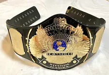 WWF Winged Eagle Replica Championship Wrestling Belt 2008 Adult WWE Figures Inc