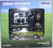 Tomica Limited Vintage 1/64 LV-189c Toyota Stout Green with figure