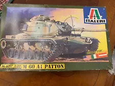 1/35 ITALERI M 60 AI PATTON TANK #6397 MODEL KIT For Parts Or Repair