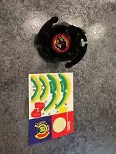 Black Dranzer F Original Unpeeled Stickers Beyblade TAKARA TOMY OLD GENERATION