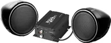 BOSS AUDIO 600W 2-SPEAKER BLUETOOTH SOUND SYSTEM BLACK ALL VICTORY MOTORCYCLES