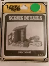 rk " SALE " WOODLAND SCENICS D 213 SMOKEHOUSE FACTORY PACKAGED