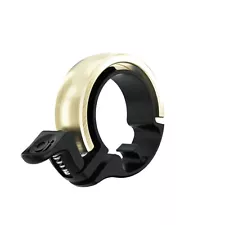 Knog Oi Classic Large Invisible Bicycle Brass/Alloy Bell 23.8mm-31.8mm