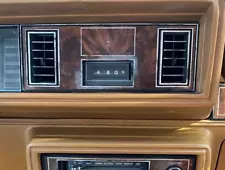 Oldsmobile Cutlass Supreme, 1978, 1979, 1980, 1981 - 1983, Clock & Vent Bezel (For: 1979 Cutlass Supreme)