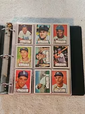 1952 Topps Baseball Complete Reprint Set (1983) #1-407 Mantle Pafko 1-407 Binder