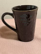 Vintage KAHLUA Coffee Mug with Embossed Roasted Coffee Beans Design Pattern