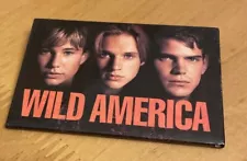 Wild America Button Pinback Button Movie Theater Promo