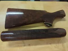 Remington 1100 12 Gauge Trap Hi Comb Stock & Forend Pretty Figured Walnut