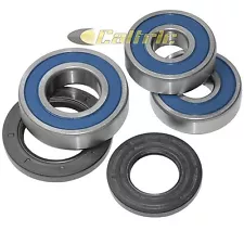 Rear Wheel Ball Bearings Seals Kit for Kawasaki ZX1100 Ninja ZX-11 1990-2001 (For: Kawasaki)