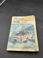 Toyota Truck Pick-up 1968-1982 Shop Repair Service Manual 20R 22 Wiring Diagrams