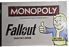 Fallout Monopoly Collector’s Edition (Sealed Witg HOT TOPIC Dogmeat Token)