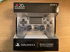 NIB Sony Playstation DualShock 4 Gamepad Controller 20th Anniversary Edition