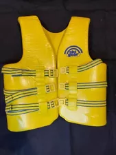 Vintage Water Ski Life Jacket- Ski Gear Brand -Adult Size Chest Size 37" to 39"