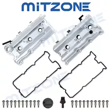 2x Upgrade Aluminum Valve Cover Kit for 2003-07 Infiniti G35 Nissan 350Z VQ35DE