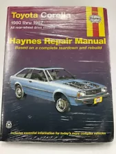 Haynes 92032 Repair Manual For 1980-1987 Toyota Corolla - SEALED (For: 1980 Toyota Corolla)