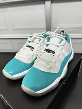 Nike Air Jordan XI 11 Retro Low Shoes “Aqua Safari” 580521-143 Size 5.5 Women