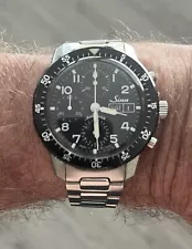 Sinn 103 St Chronograph w/ Box & Papers.